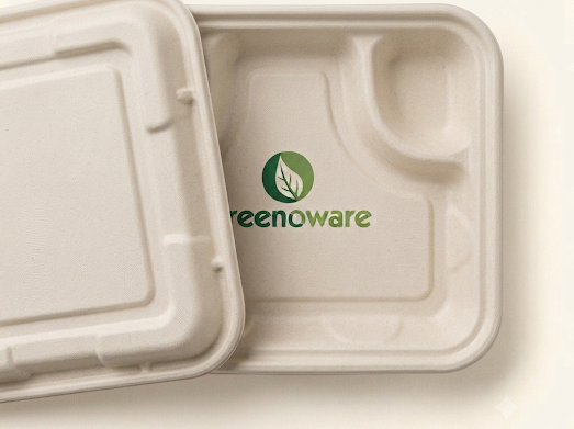 Square Takeaway Bagasse Container